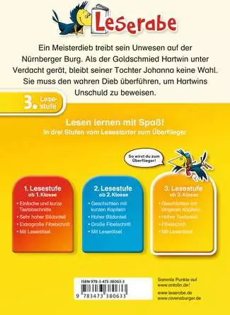 Leserabe - 3. Lesestufe: Der Meisterdieb