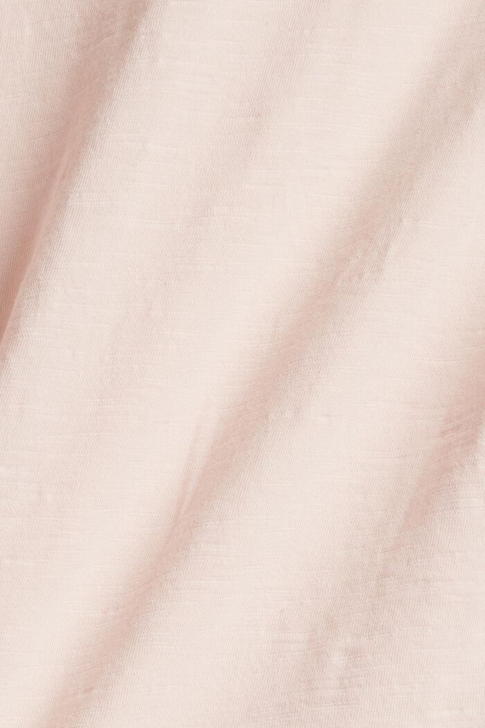 Longsleeve mit Kelchausschnitt, Bio-Baumwolle