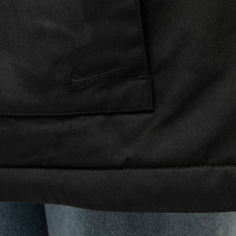 NIKE Life Waxed Canvas Work Jacket black/black