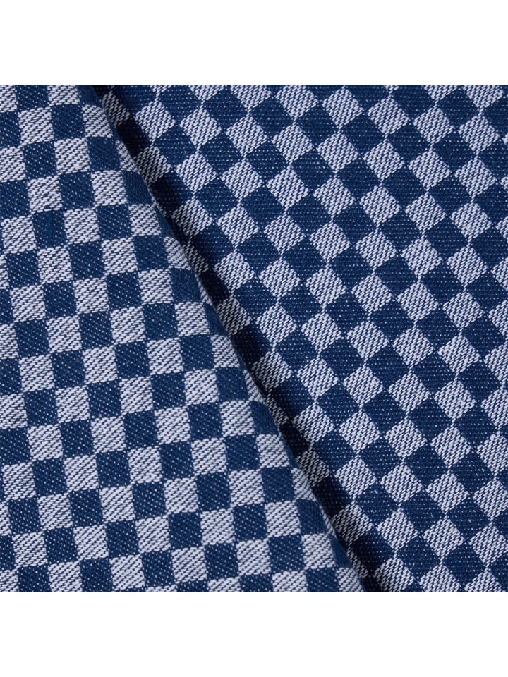 Sansibar 3-teiliges Set: Geschirrtuch Set in Blau günstig kaufen 50x70 cm