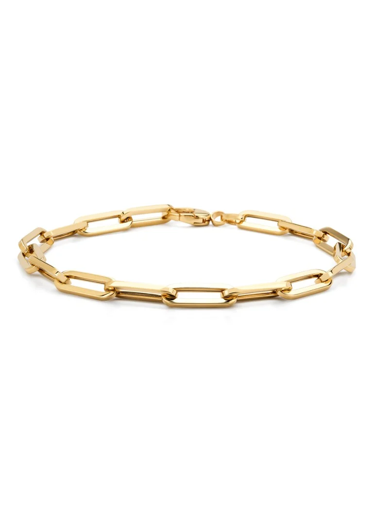 Diamond Point Yellow Gold Bracelet Timeless Treasures