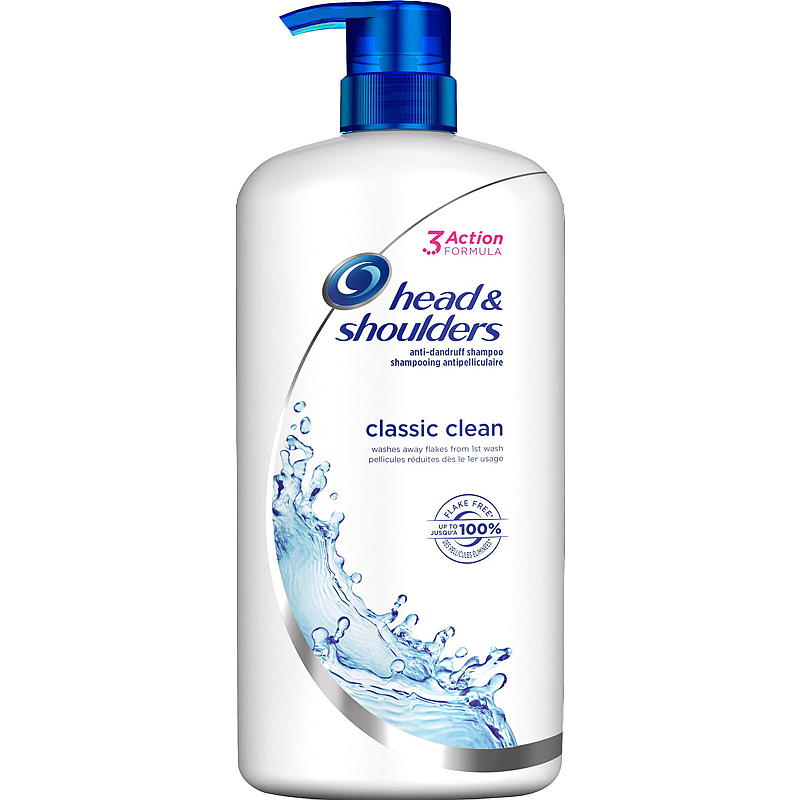 H&S H&S Shampoo m/pumpe Classic Clean 1 L