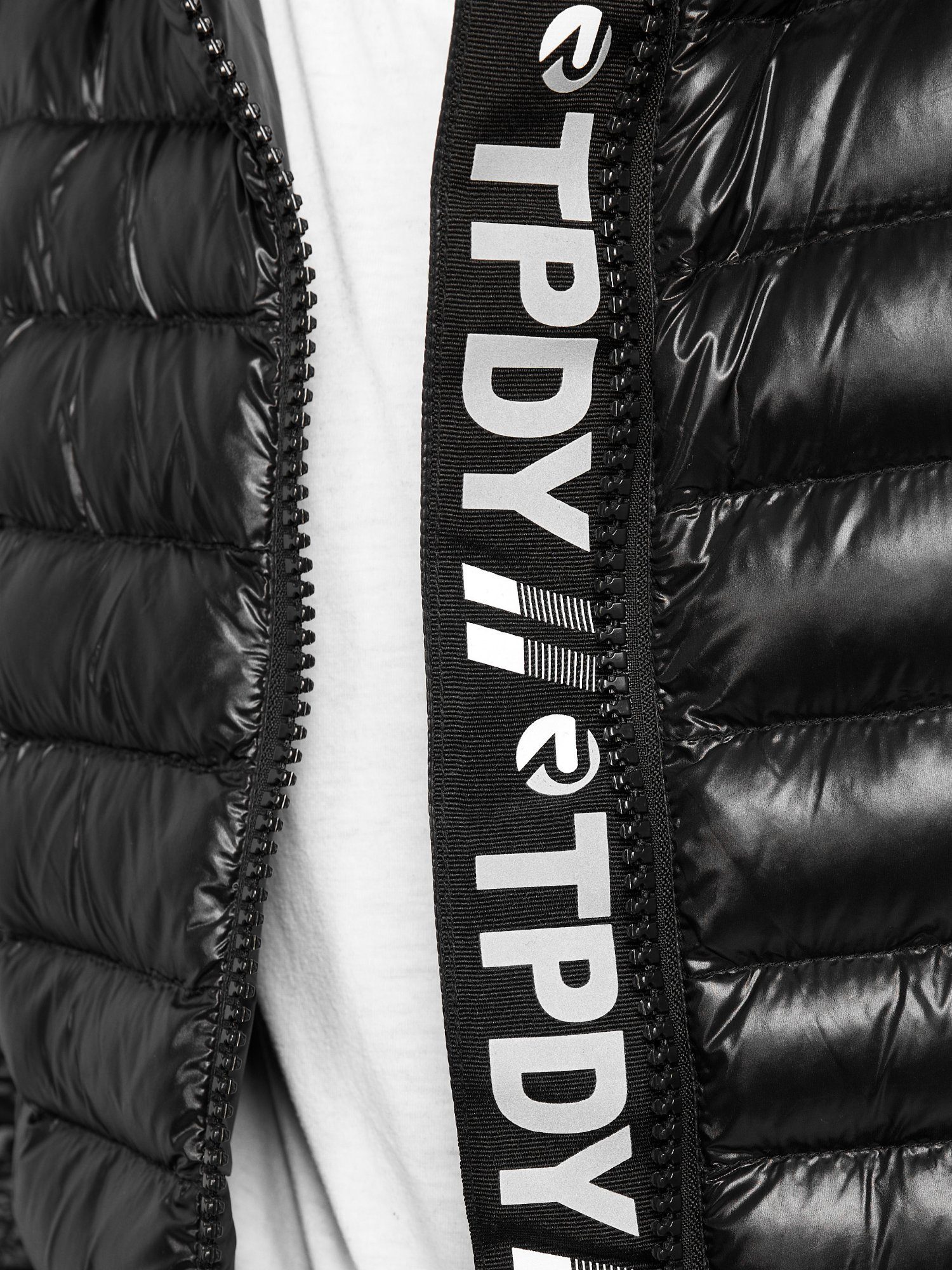 trueprodigy Winterjacke Adan Reflektierende Zipper