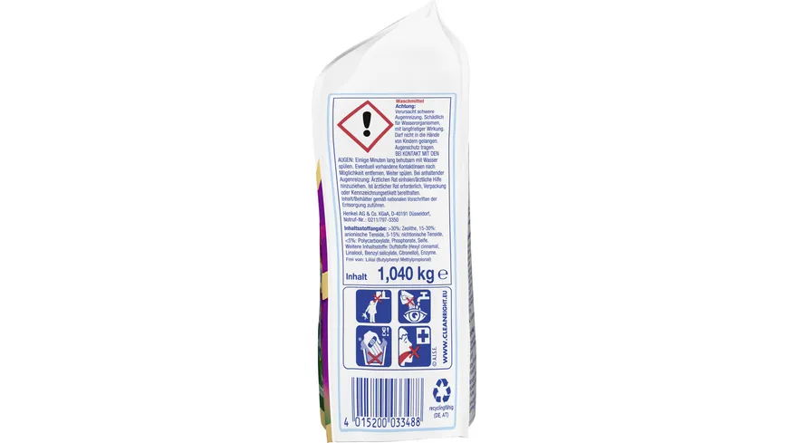 Persil Color Megaperls 16WL Colorwaschmittel 1.04 kg