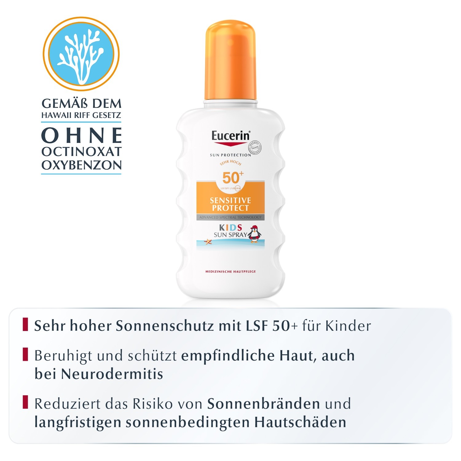 Sensitive Protect Kids Sun Spray LSF 50+
