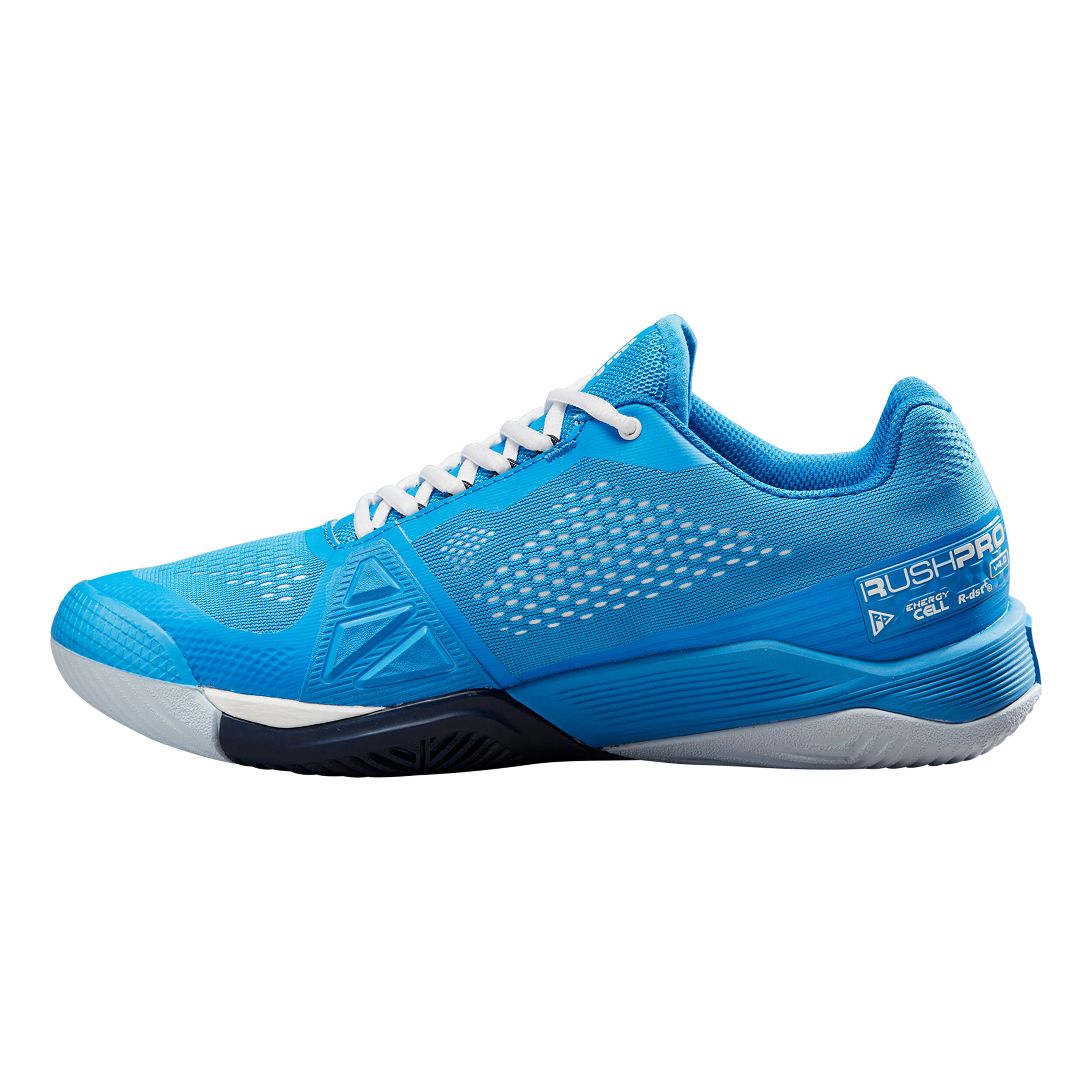 Rush Pro 4.0 Allcourtschuh Herren - Blau, Weiß