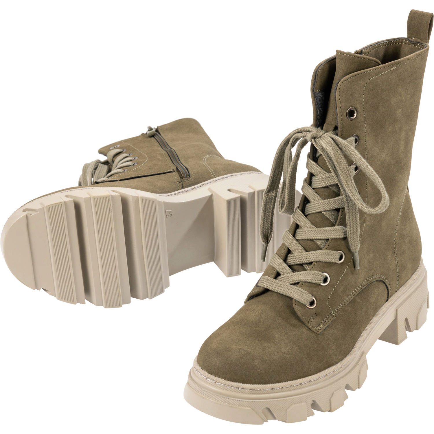 Palado Lefkada, Schnürstiefel, Damen, Khaki