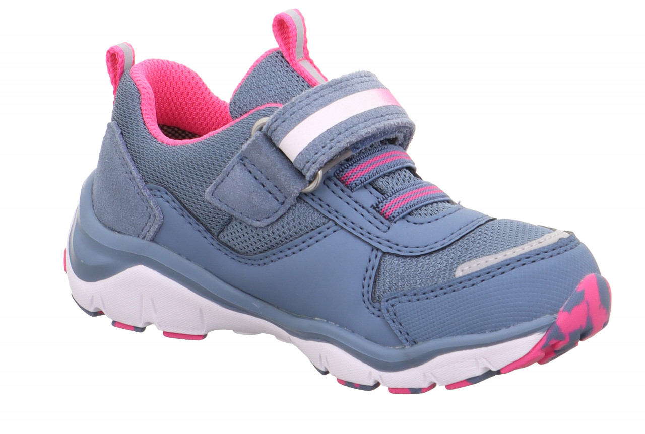 SPORT5 - Blau/Pink Sneaker low mit Klettverschluss