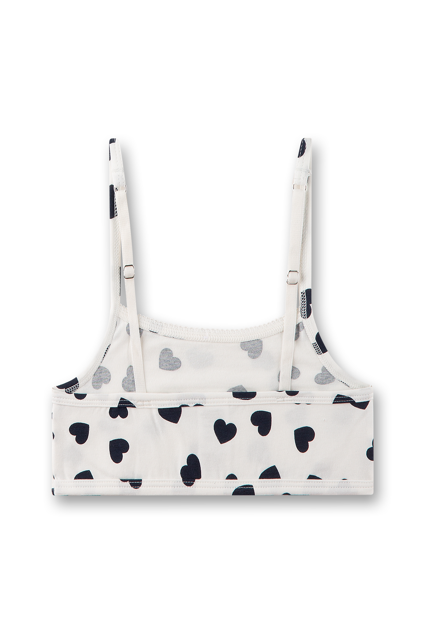 Mädchen-Bustier off-white