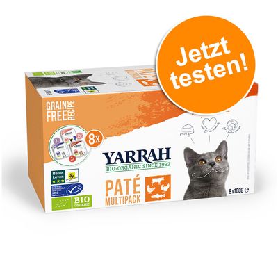 Yarrah Bio Pate Multipack 8 x 100 g