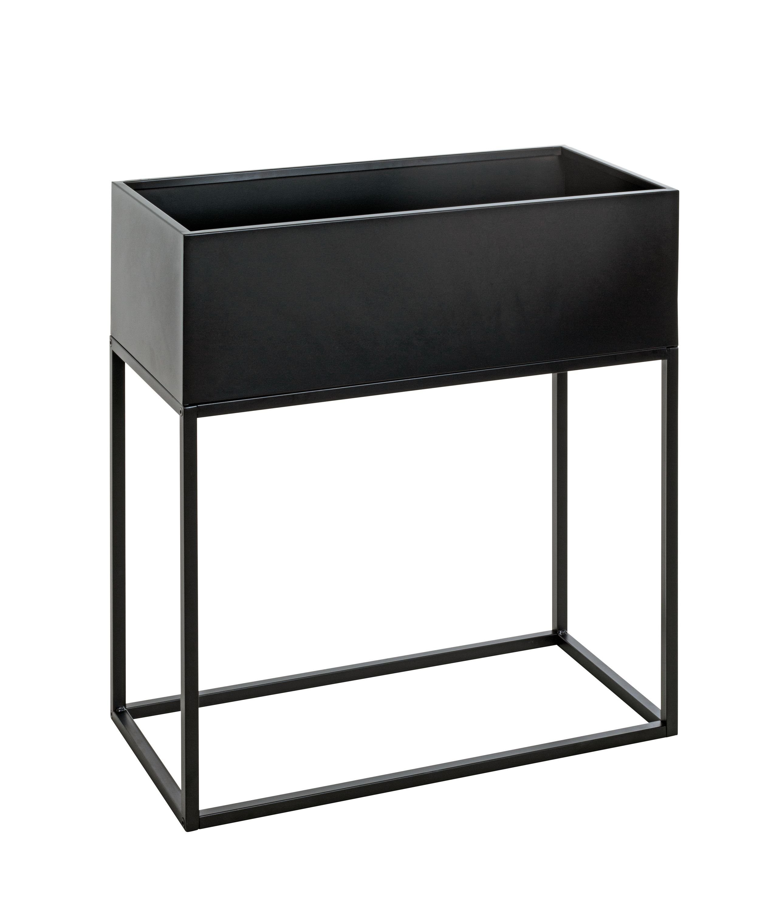 HAKU Blumenständer Blumenständer, HAKU Möbel Blumenständer (BHT 60x70x30 cm) BHT 60x70x30 cm schwarz