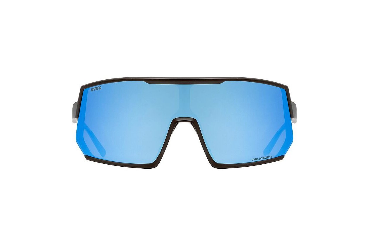 Uvex Sportstyle 235 P Black Matt / Mirror Blue