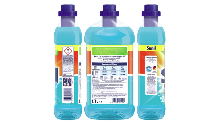 Sunil Vollwaschmittel 2IN1 flüssig 22WL 1.1 l