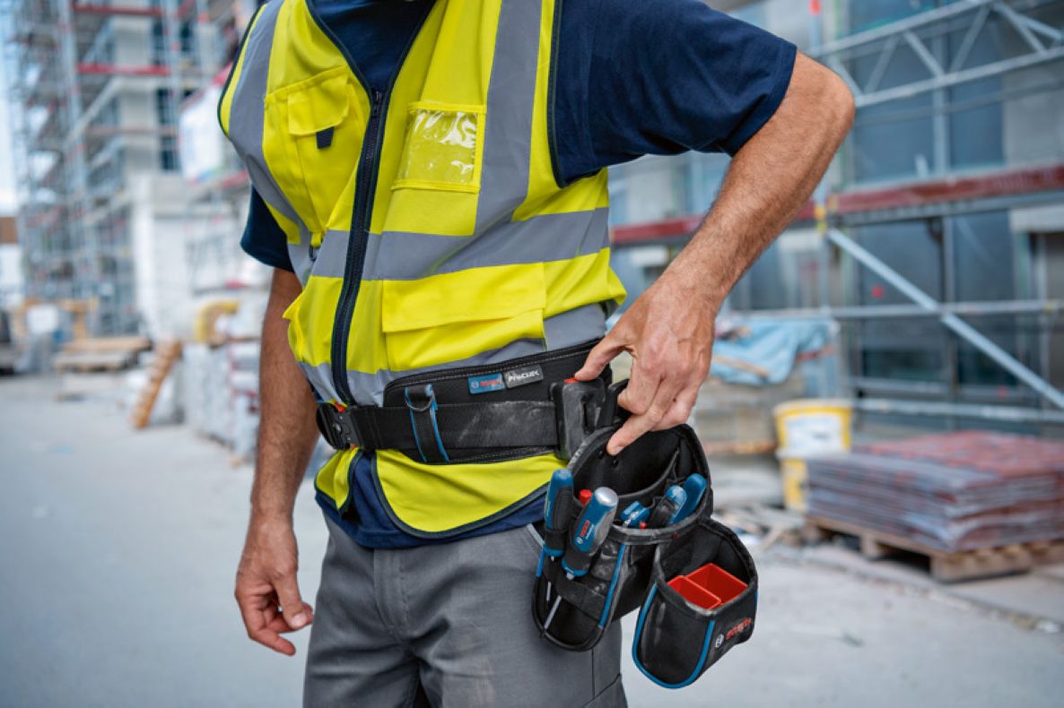 Bosch Blue Accessories 1600A0265P Verktygssats - 1 x Bälte 93 + 1 x GWT2 + 1 x GWT4 + 2 x Proclick Hållare Professional