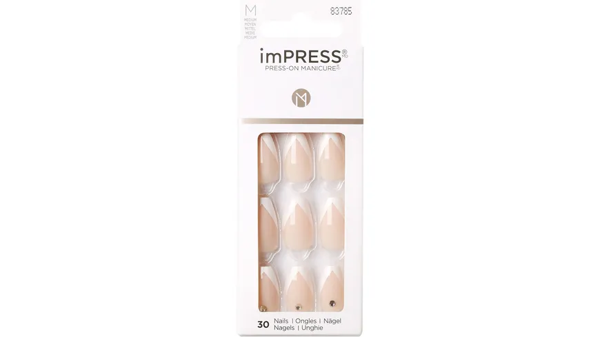 KISS imPRESS Nails So French
