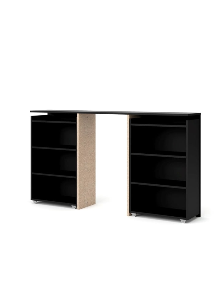 ebuy24 Kopfende Nada Schwarz 145 x 26 cm günstig kaufen onesize