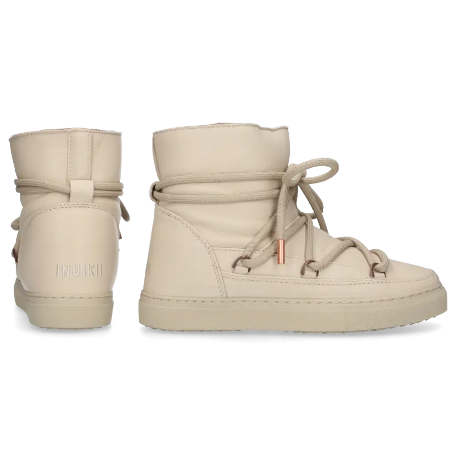INUIKII - Snowboots 75202-087 Kalbsleder - beige