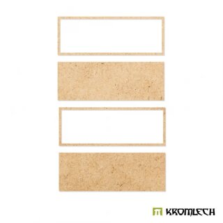 Old Monstrous Infantry 3x1 Square Base Movement Trays (2)