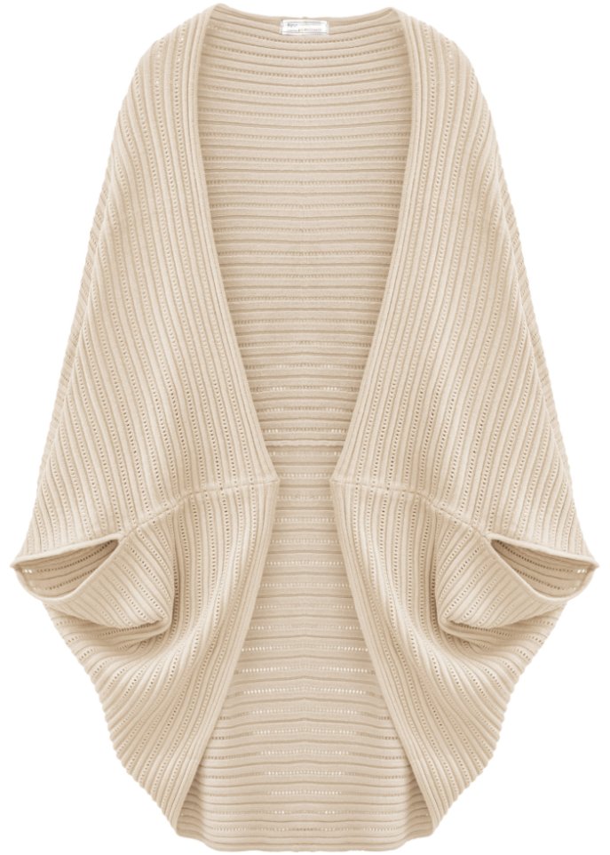 Feinstrick-Poncho