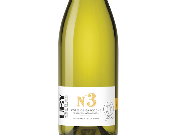 Uby N°3 Colombard Sauvignon Sud-Ouest Côtes de Gascogne