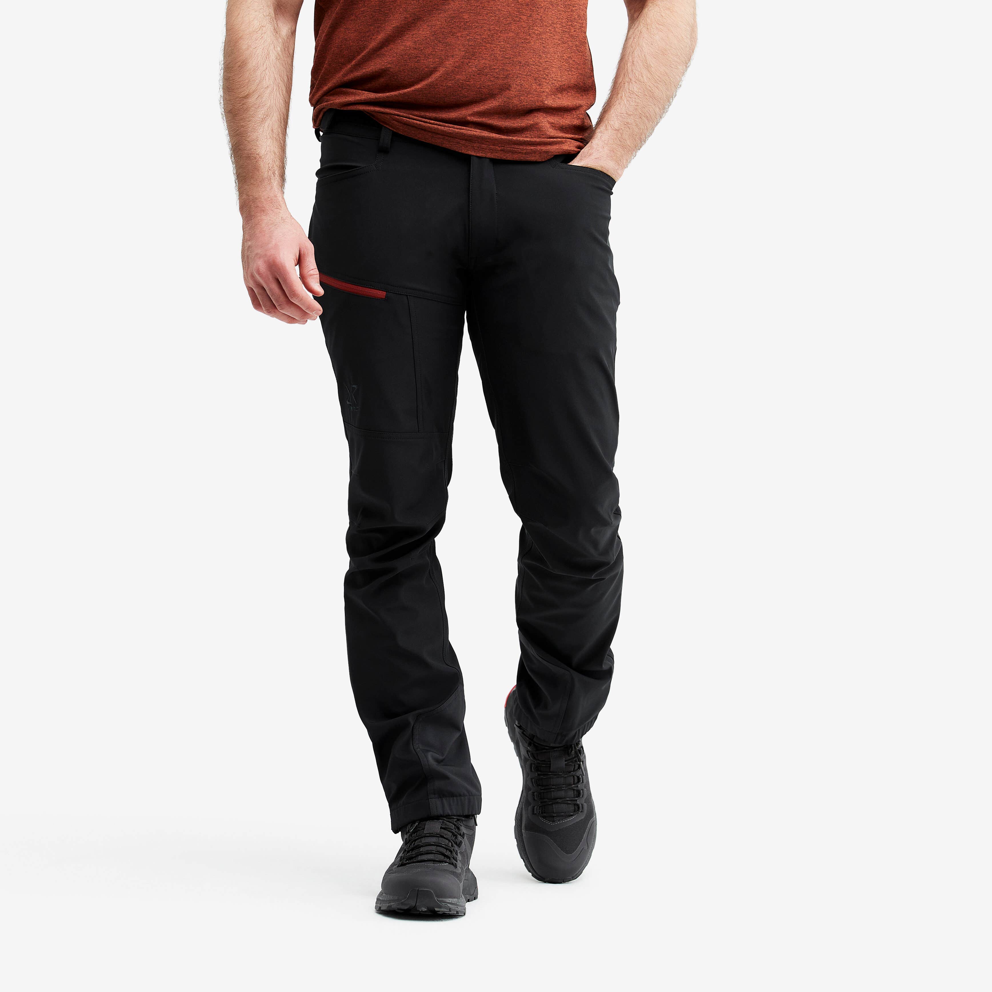 Trail Pants Homme Black/Russet Brown