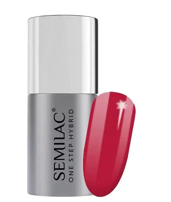 Semilac One Step Hybrid S550 čisto crvena 5ml
