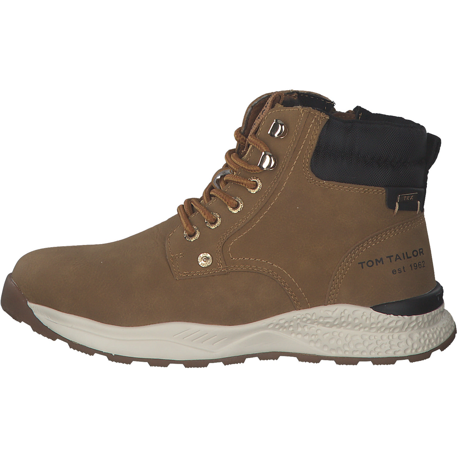 Tom Tailor 2173102, Schnürstiefeletten, Damen, Braun
