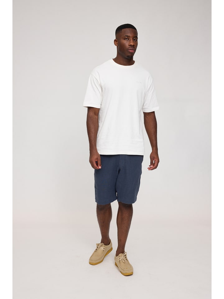 MAZINE Leinen-Shorts in Dunkelblau günstig kaufen