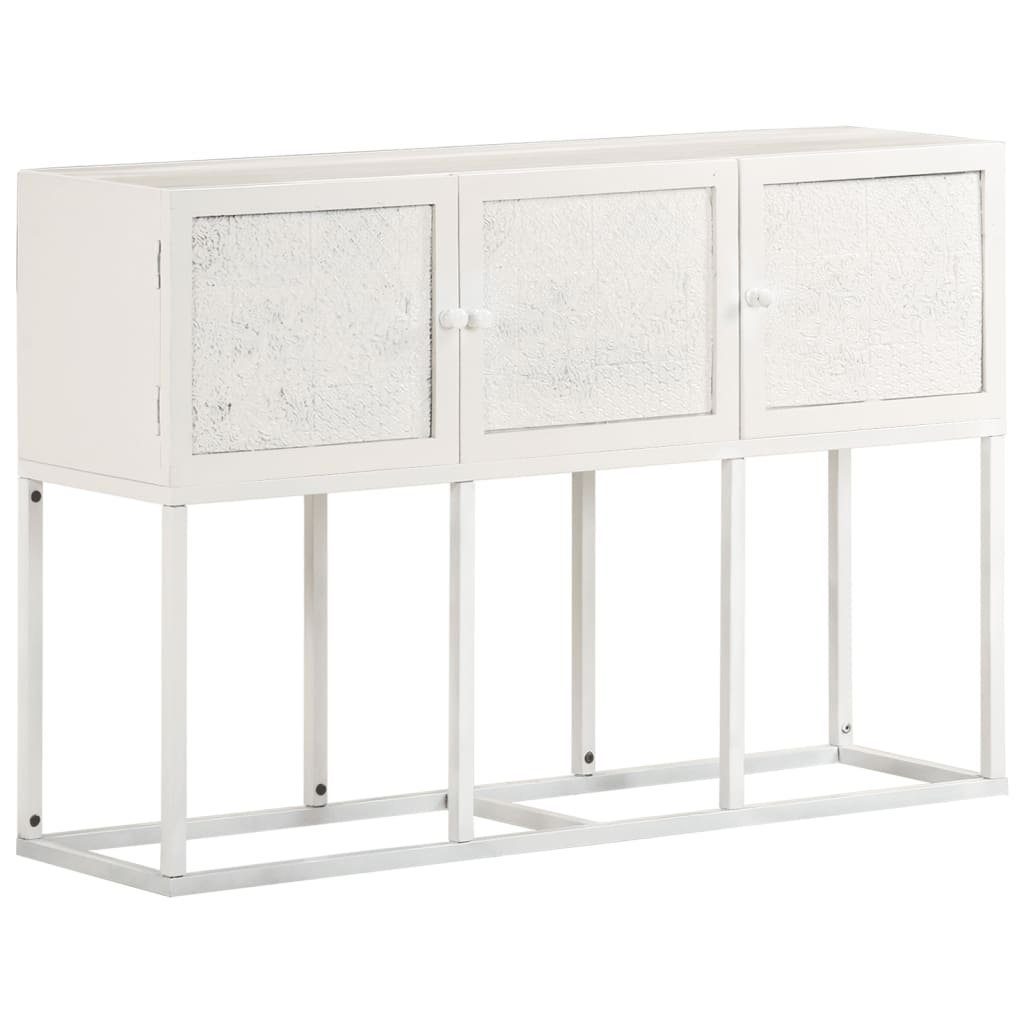 vidaXL Sideboard Sideboard 115x30x76 cm Mango Massivholz (1 St)