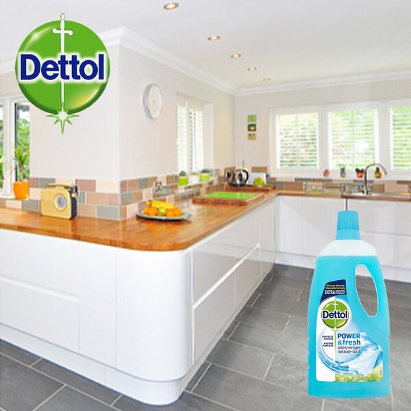 Dettol Power & Fresh Cotton Fresh -yleispuhdistusaine 1 l