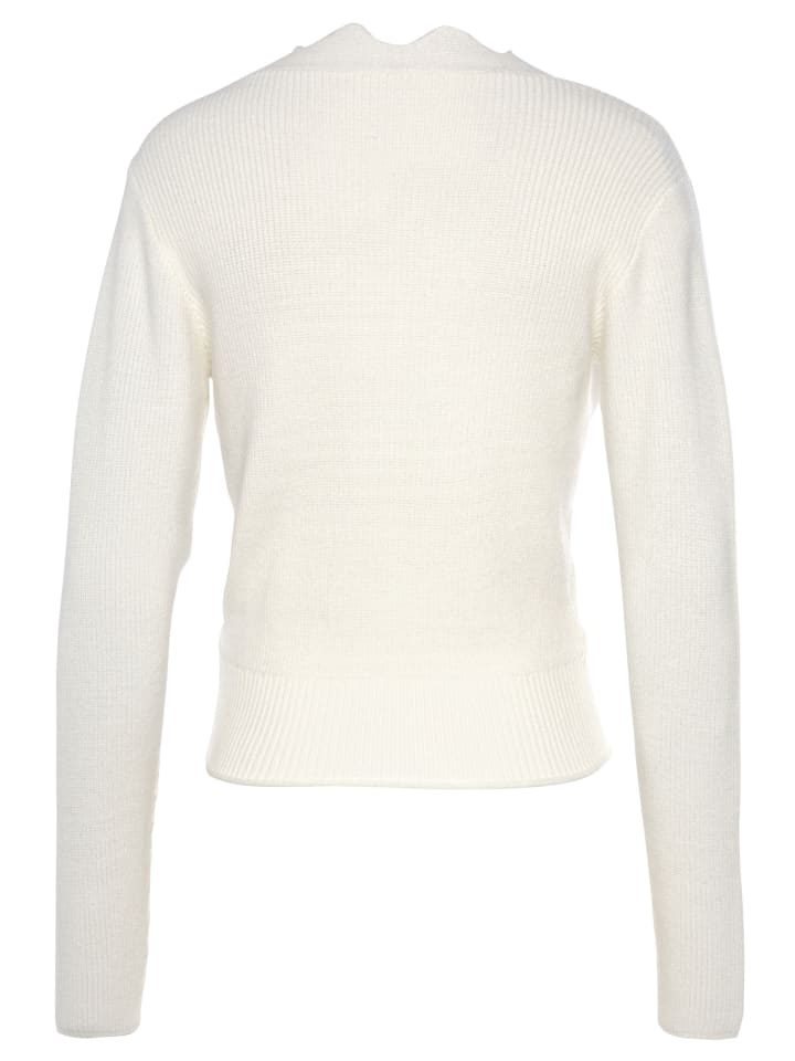 LASCANA Strickpullover in weiß günstig kaufen