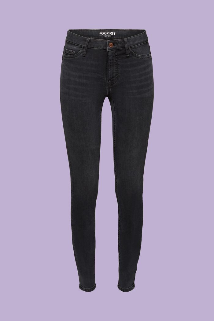 Skinny Jeggings mit mittelhohem Bund