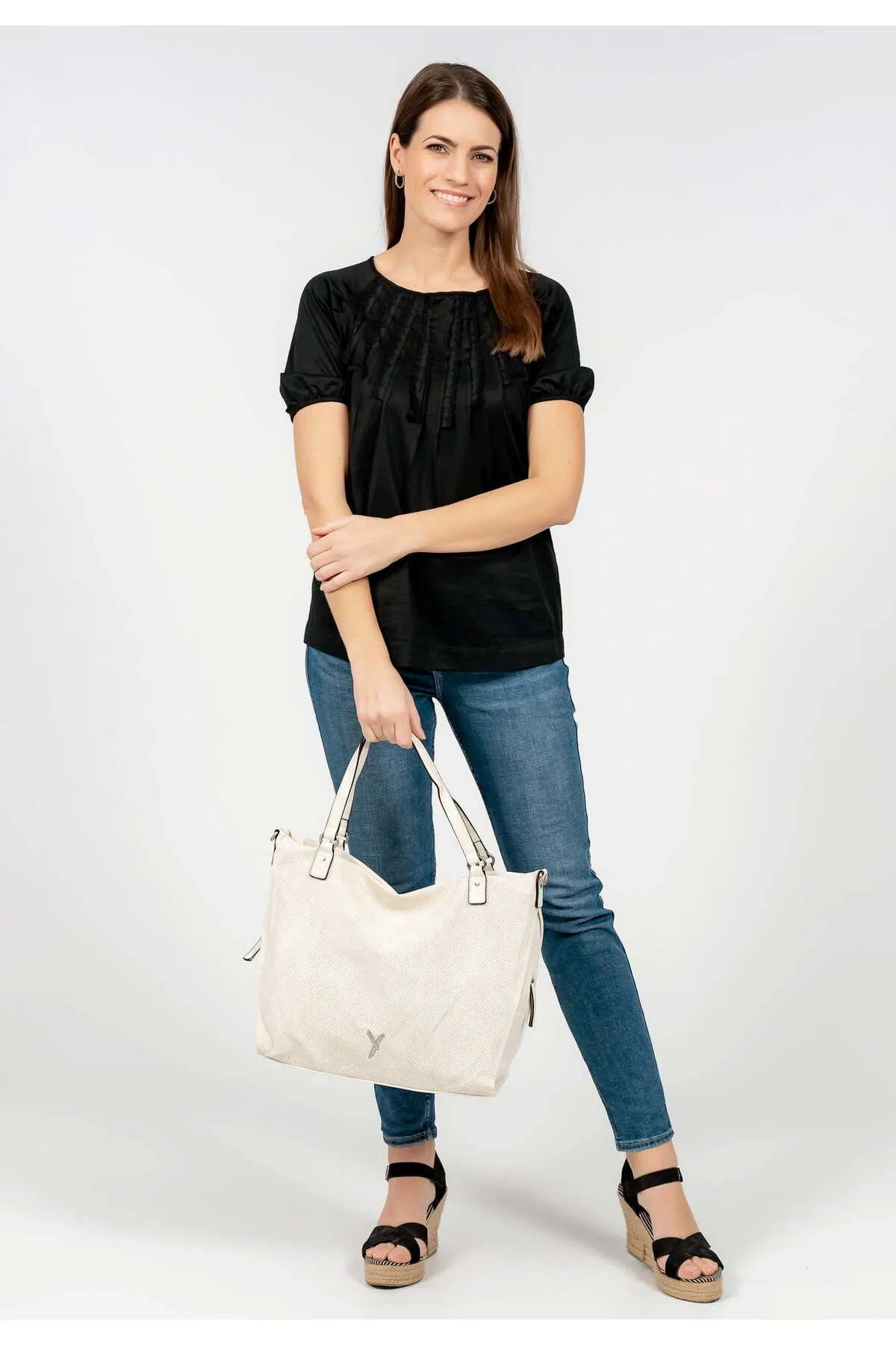 SURI FREY  Handtasche - Weiß - Unifarben