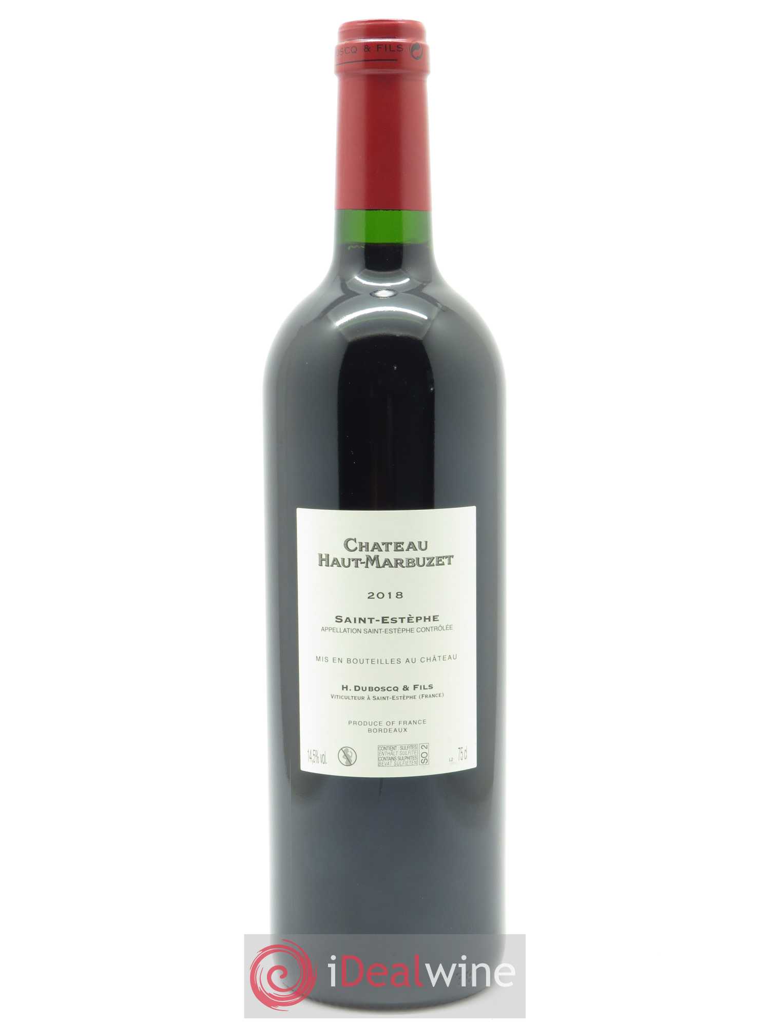Château Haut Marbuzet (CBO à partir de 12 bts) 2018 - Lot de 1 Bouteille
