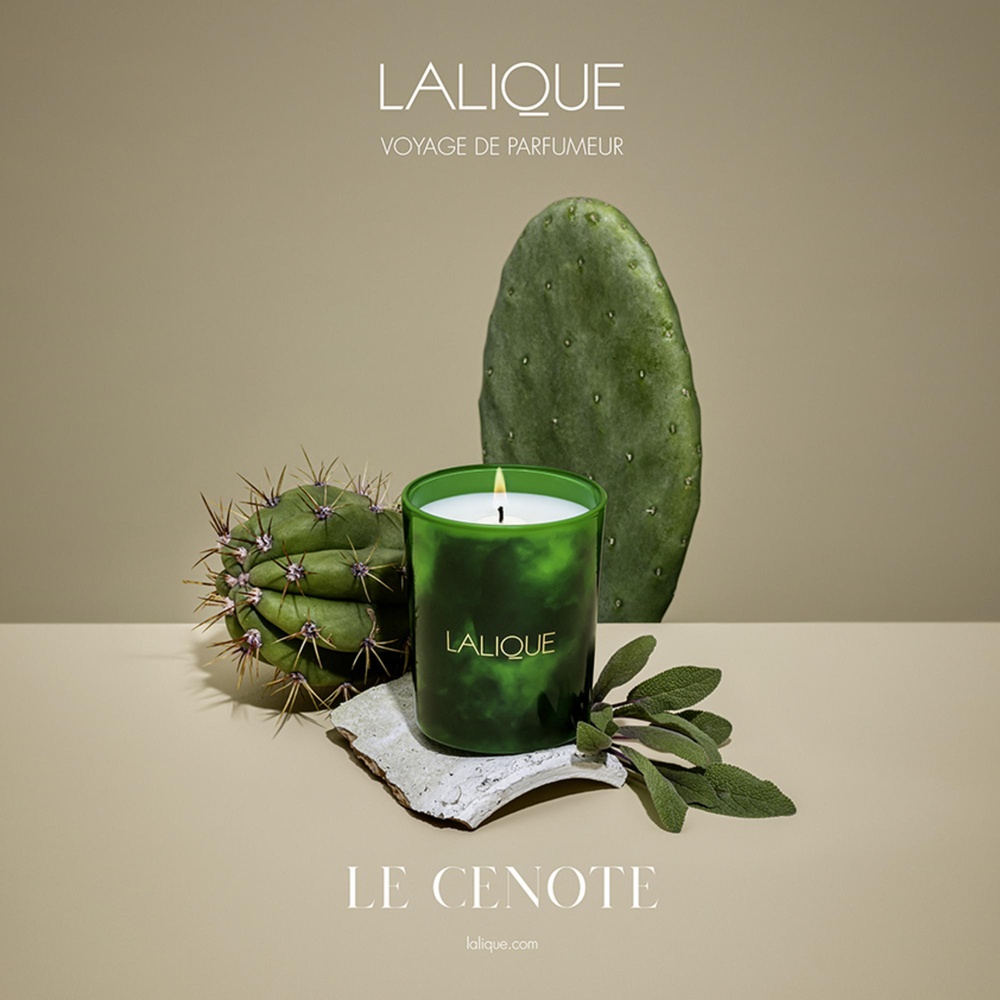 Lalique Le Cénote - Tulum, Mexique Bougie parfumée