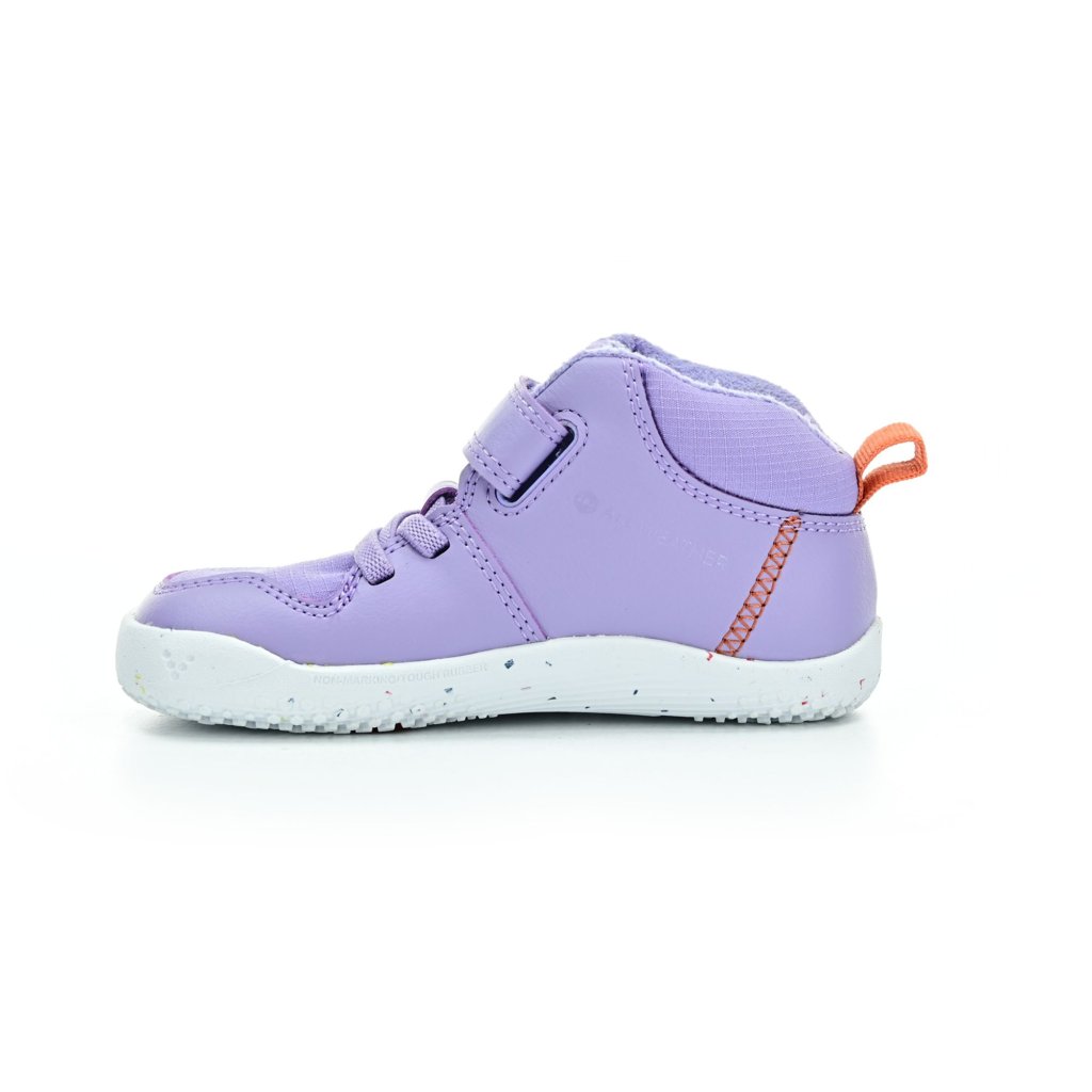 Vivobarefoot Primus Ludo Hi Lilac Barfußstiefeletten