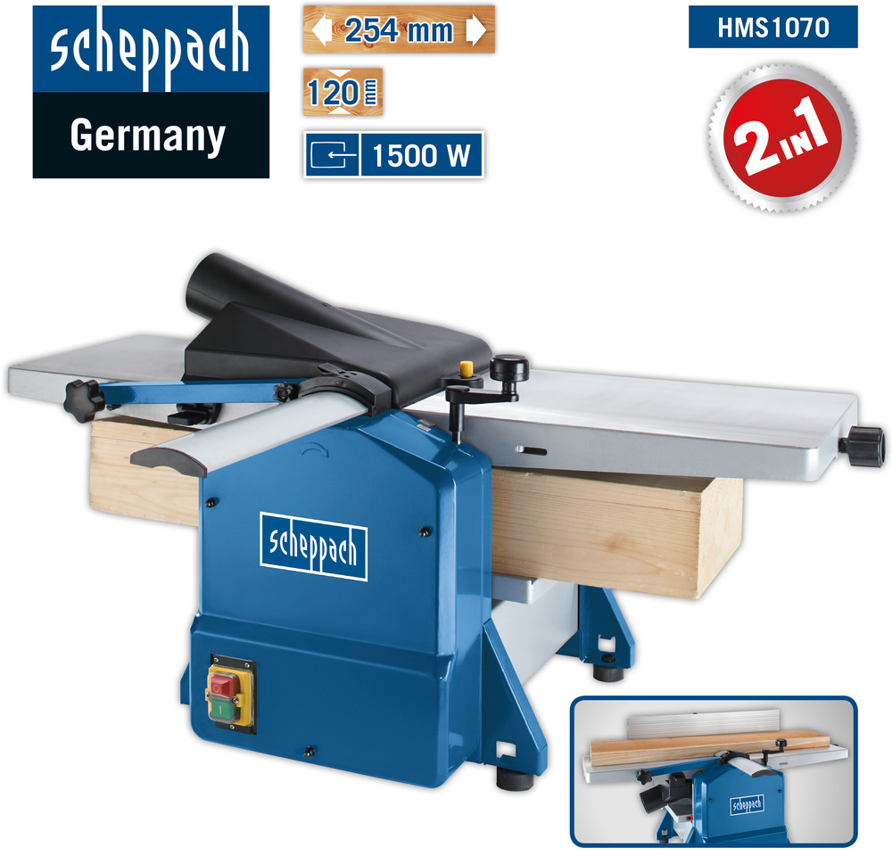 Scheppach Abricht- und Dickenhobelmaschine HMS1070