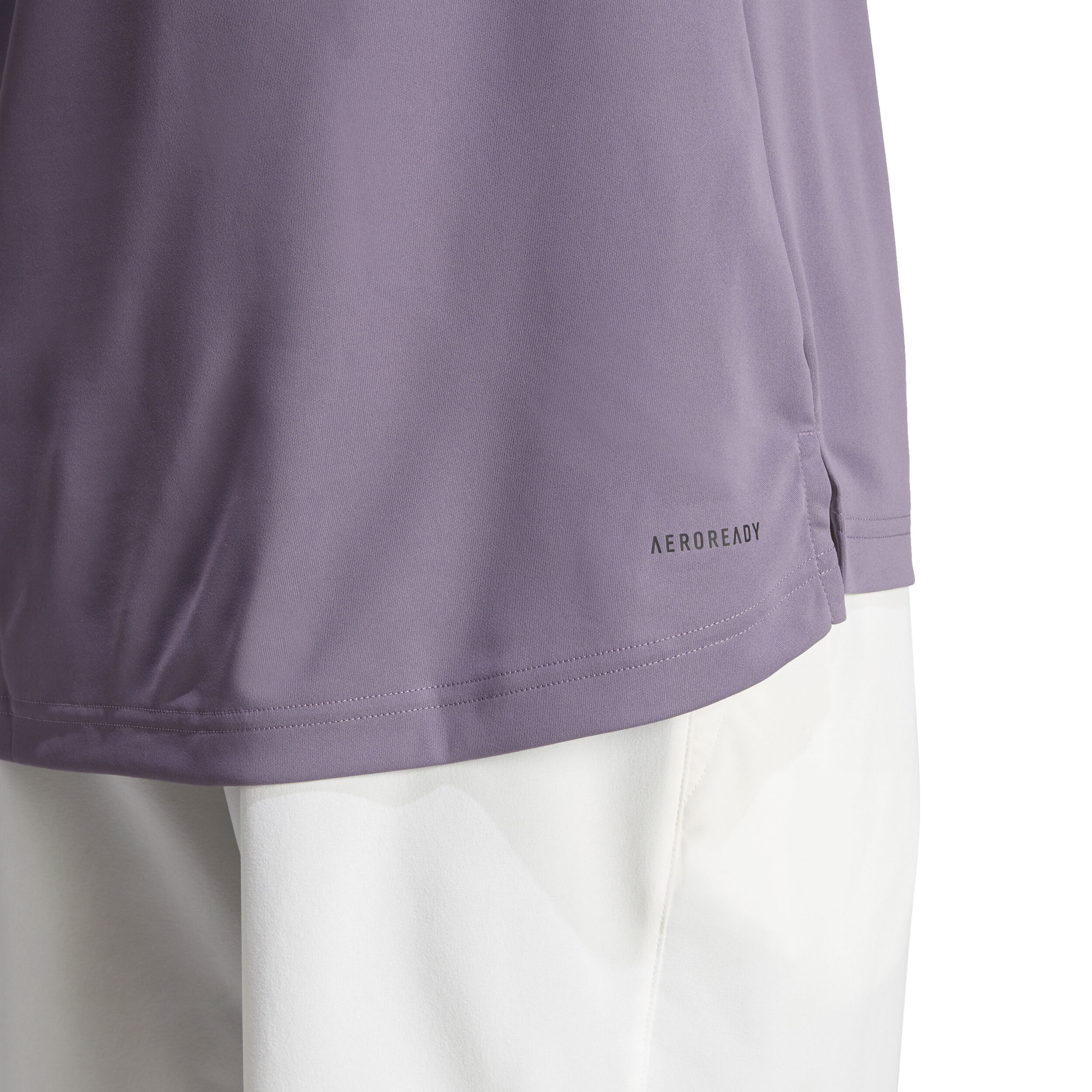 Club 3 Stripes Polo Herren - Flieder