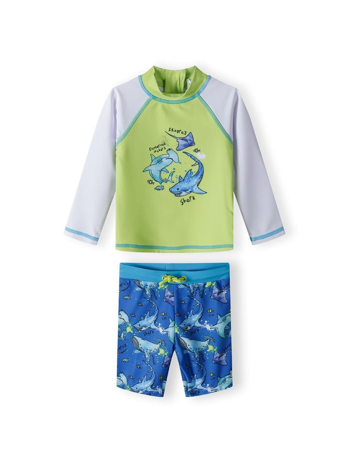 Minoti 2tlg. Set: Badeanzug 23swim3 in neongrün günstig kaufen