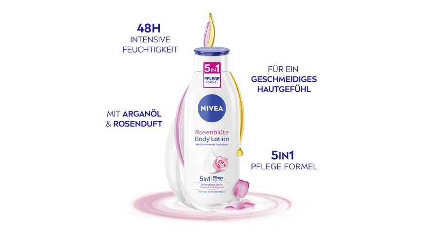 NIVEA Rosenbluete Body Lotion 400 ml