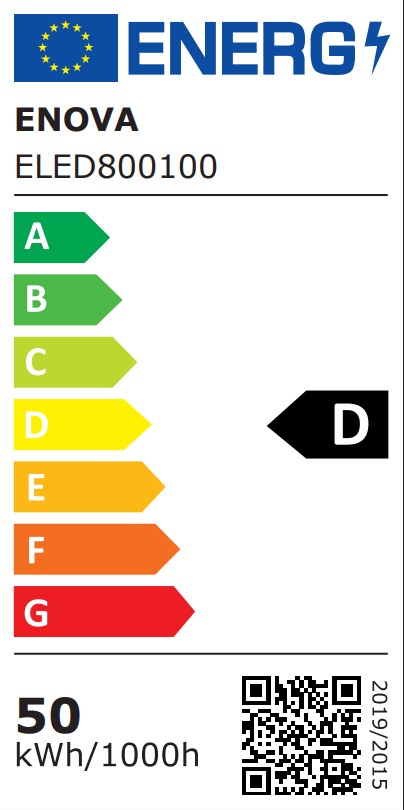 ENOVALITE LED-Straßenleuchte, 50 W
