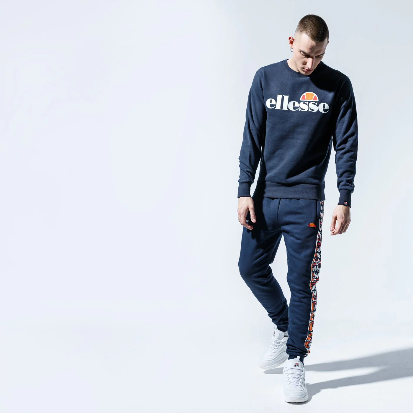 ELLESSE SWEATSHIRT SL SUCCISO NAVY Dunkelblau
