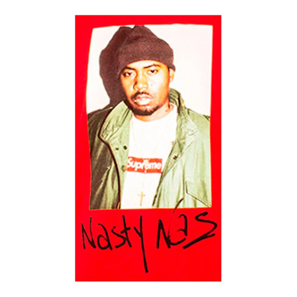 SUPREME Nas Tee Red