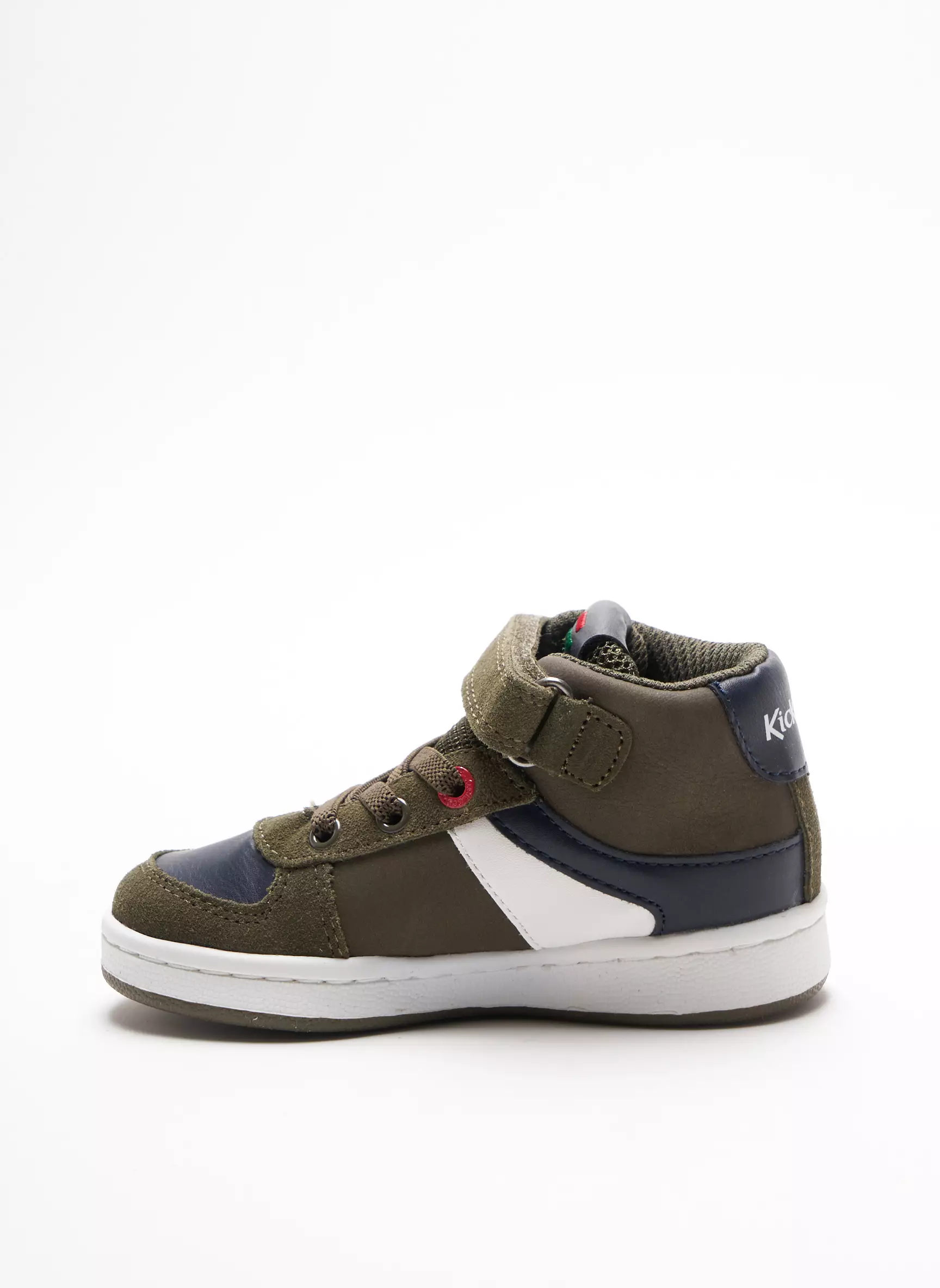 Kickers Baskets Garcon couleur vert