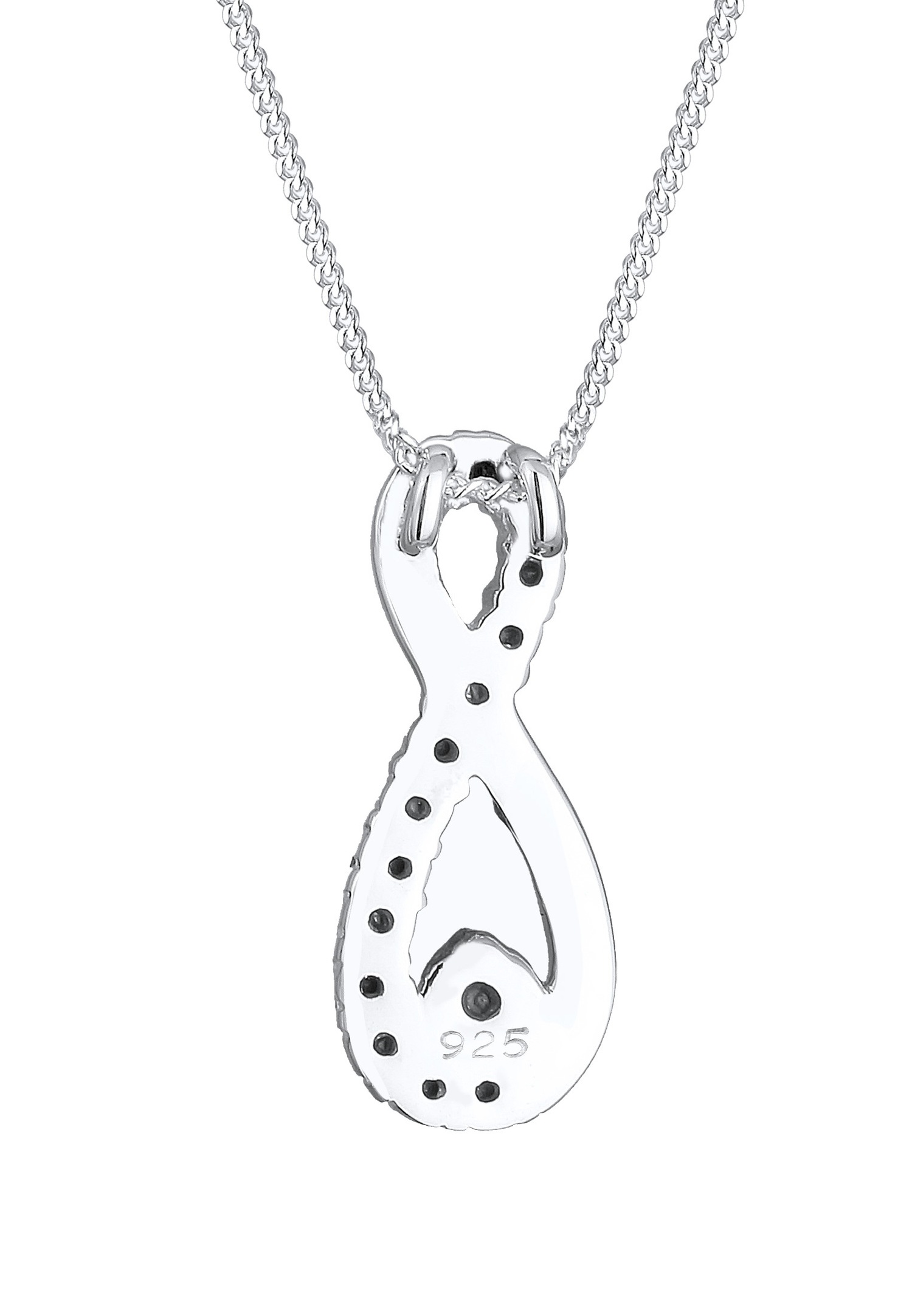 Ciondolo da donna Elli Noble Infinity con cristalli in argento sterling 925