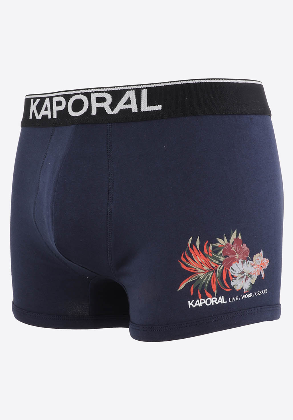 VELI   Coffret de 3 boxers bleu marine et rouge homme