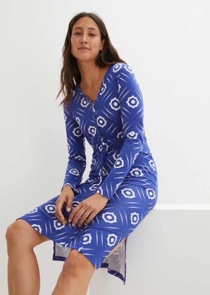 Jerseykleid, knieumspielend