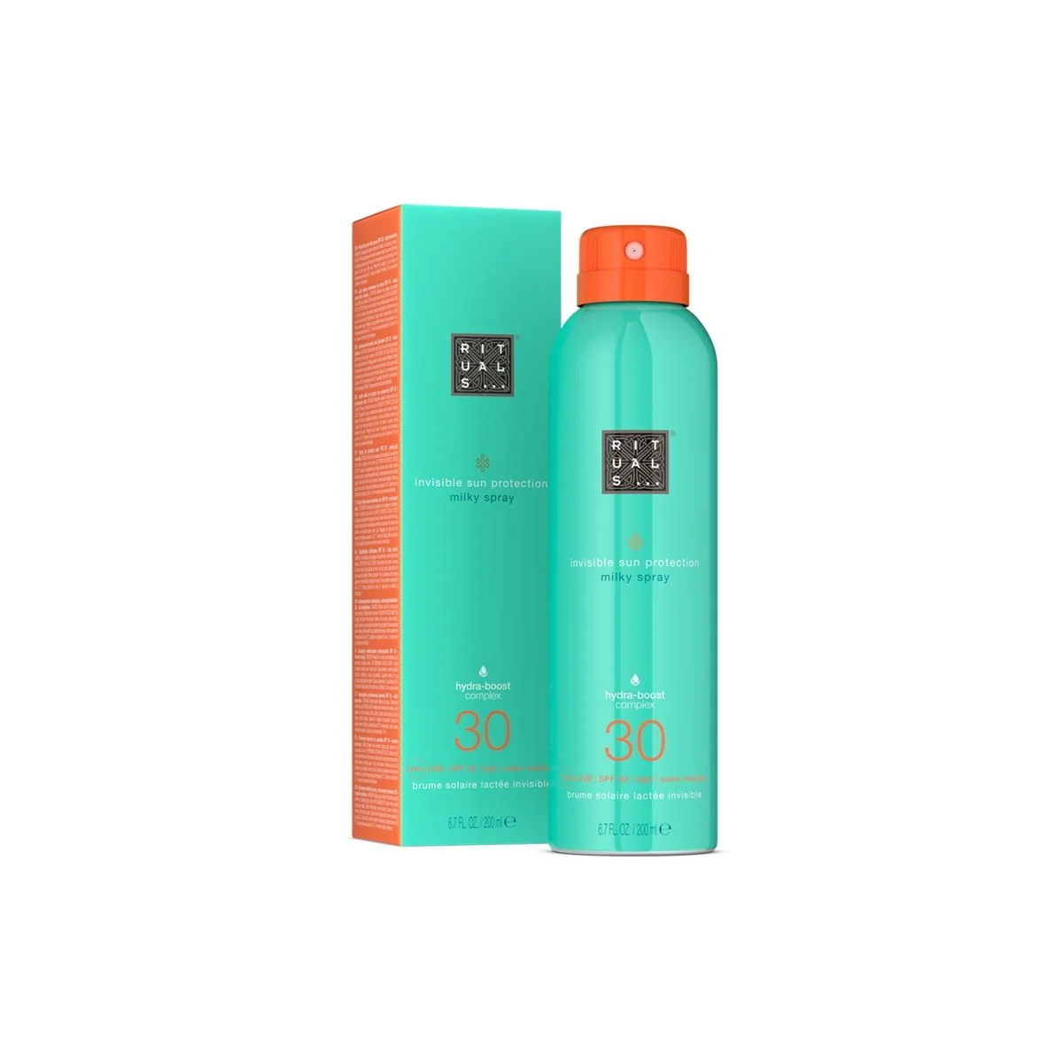 The Ritual of Karma Sun Protection Milky Spray FPS 30 - Leite solar corporal de alta proteção, spray solar corporal de alta proteção.