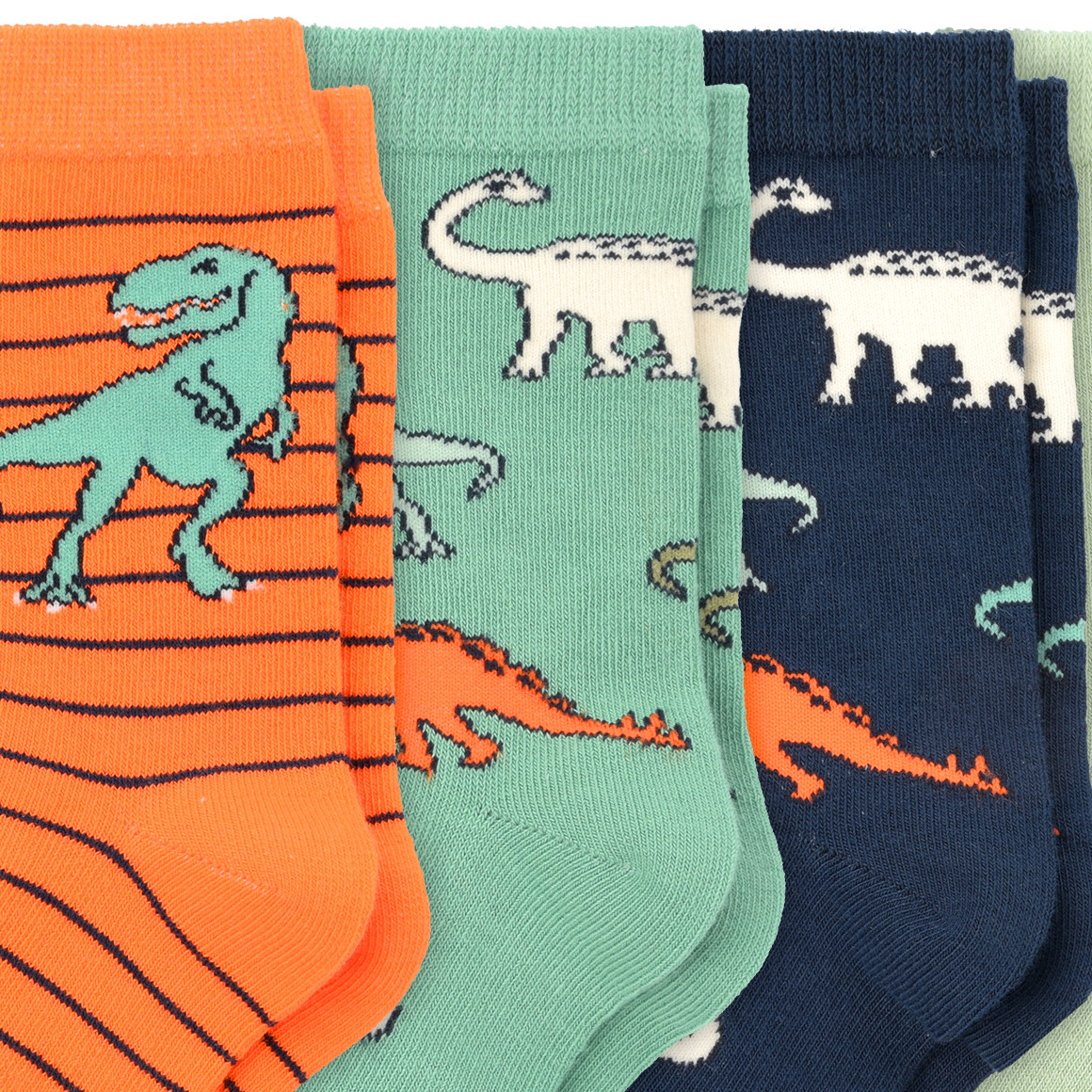 5 Paar Jungen Socken in verschiedenen Dessins