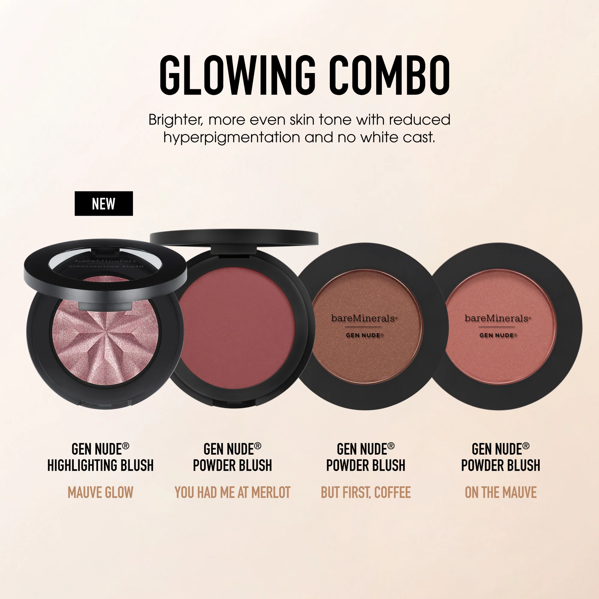 Viso Gen Nude Highlighting Blush - Kompaktno rumenilo, pojačivači i iluminatori